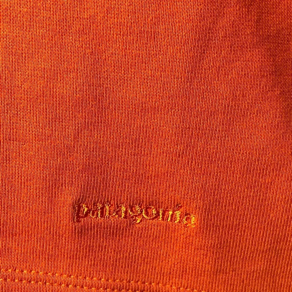PATAGONIA Vintage Organic Mobilitee Orange Tangerine Tank Top - Picture 5 of 9